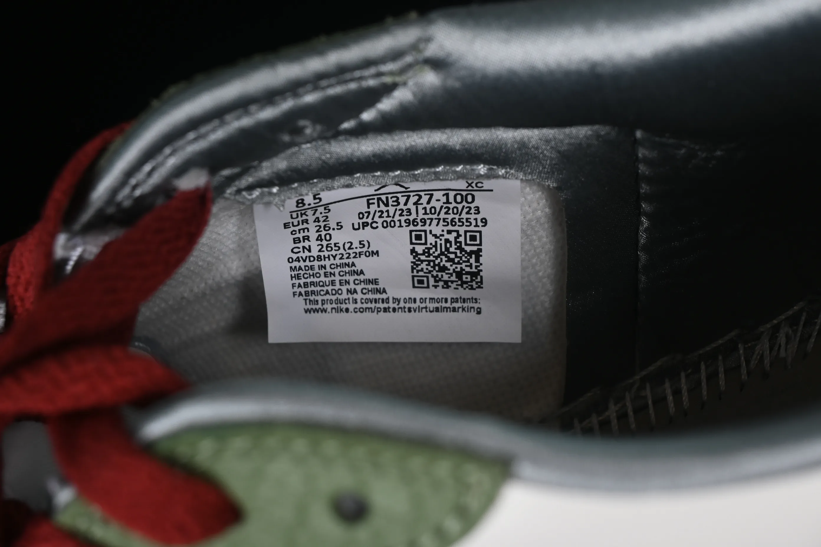 All categories Air Jordan Jordan series basketball shoes Air Jordan 1 Low G version pure original Air Jordan 1 Low CNY "Year of the Drago" AJ1 Joe 1 Year of the Dragon Limited Qinglong low-top cultural casual sneakers FN3727-100